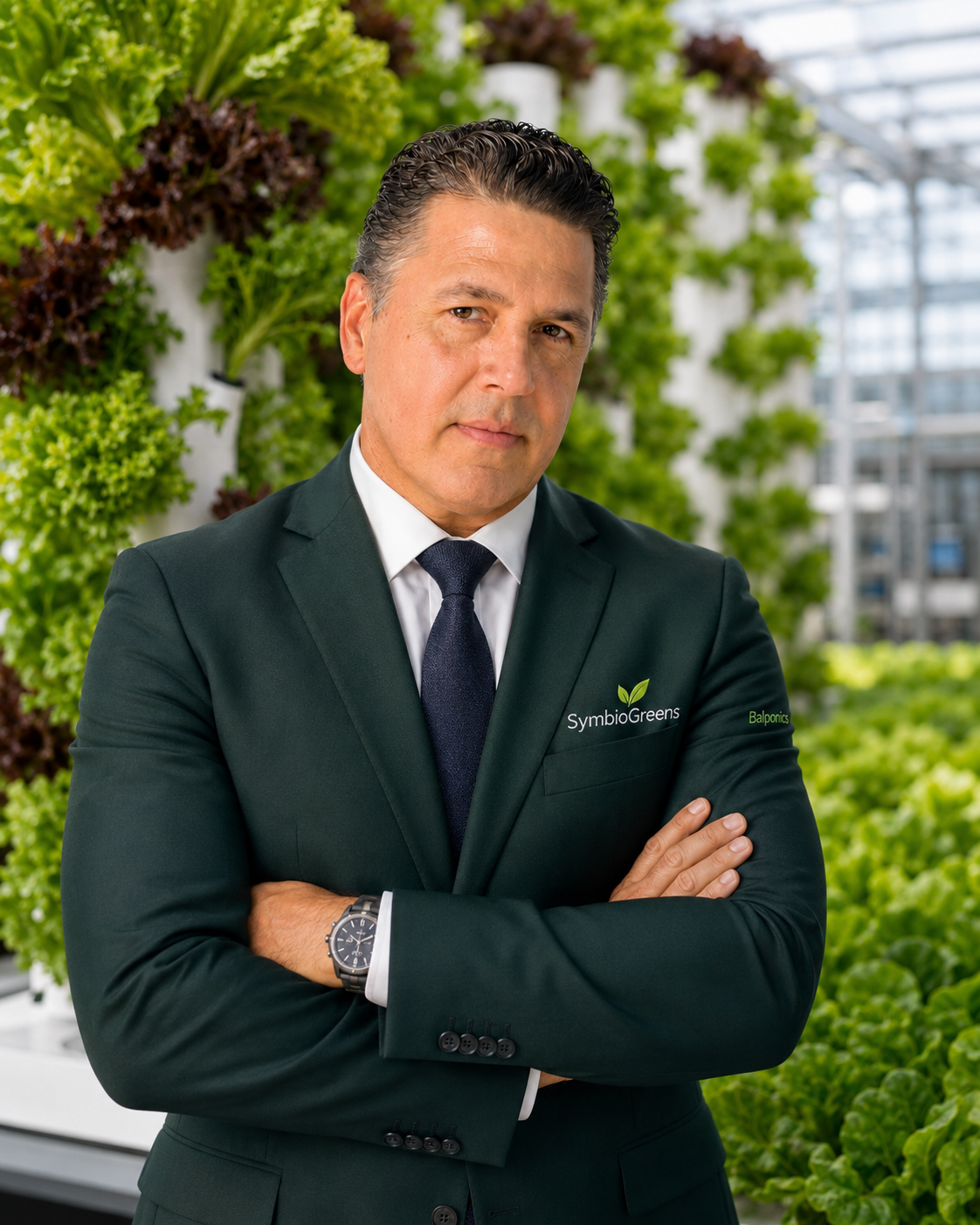 Marcel Bernard Villedrouin executive portrait